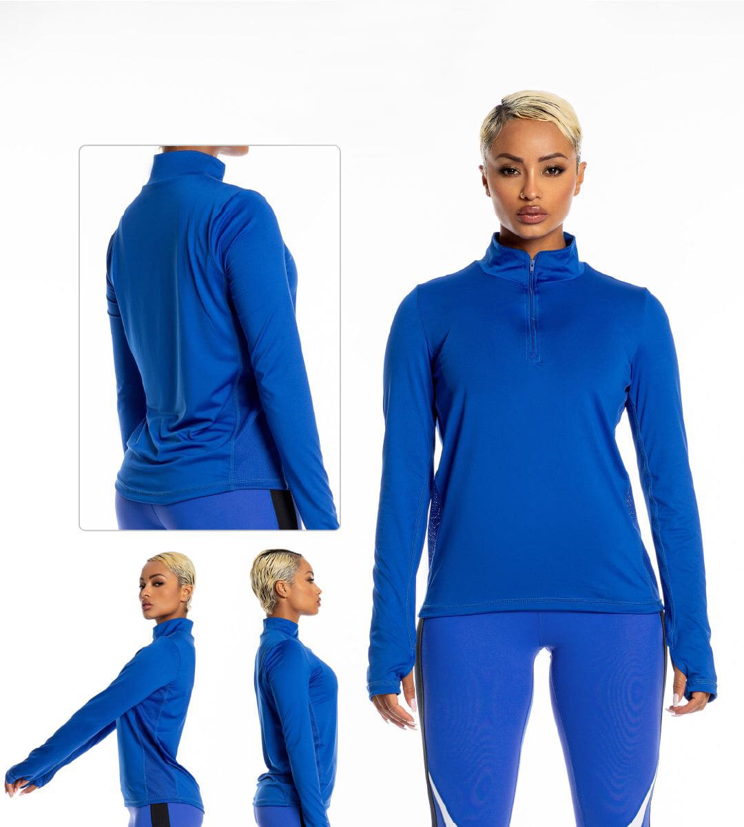 Camisa Deportiva "Cielo" Color Azul * Talla M/L