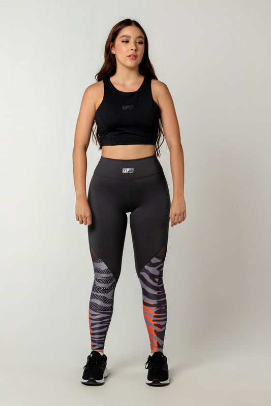 Conjunto Deportivo "Aventura" color gris * Talla Única/OneSize * Se ajusta desde una talla 6 hasta una talla 12