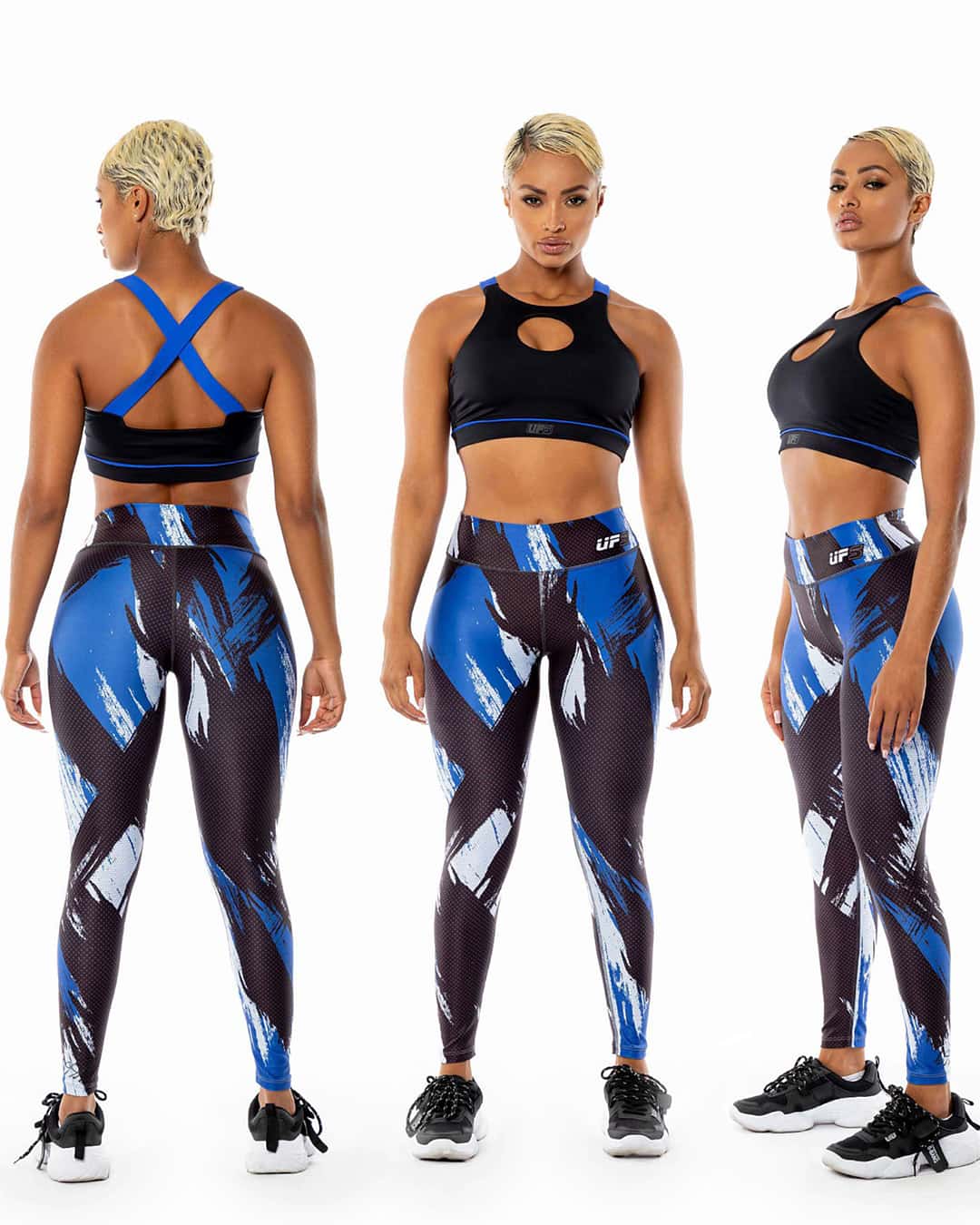 Conjunto Deportivo "Cielo" * Color Azul y  Negro