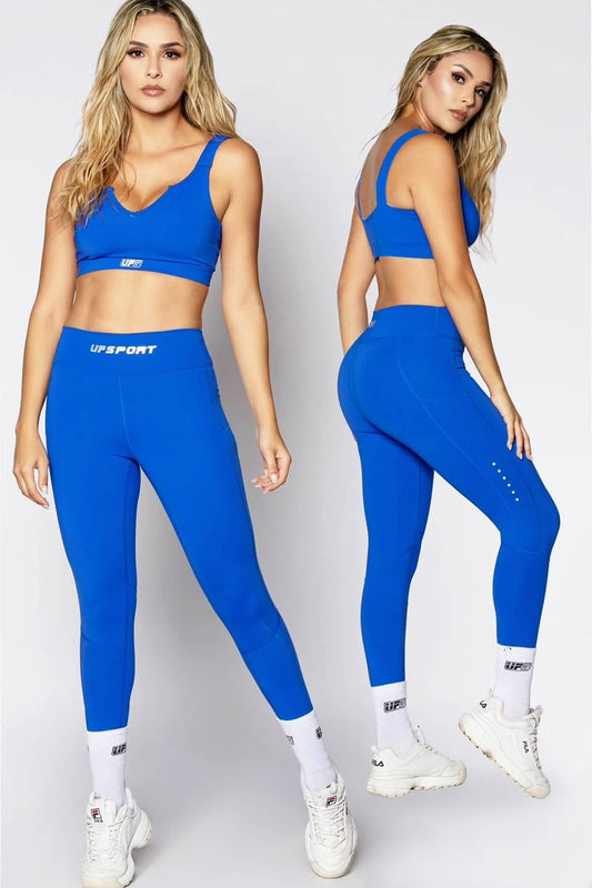 Conjunto Deportivo "Divino"Color Azul * Talla Única / Se Ajusta Desde Una Talla 6 Hasta Una Talla 12