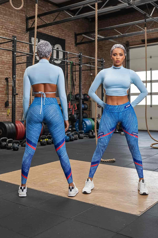 Conjunto Deportivo "Serenidad" Color Azul Claro